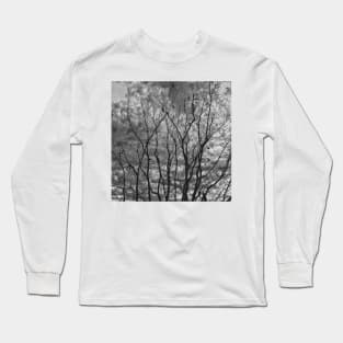 Trees Noir Long Sleeve T-Shirt